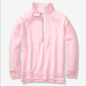 ❤️PINK CAMPUS HALF ZIP❤️